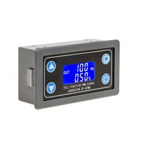 UCTRONICS Adjustable PWM Signal Generator, DC 3.5-12V LCD Display1Hz~150KHz Pulse Frequency Duty Cycle Square Wave Function Generator Module