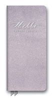 Orange Circle Studio 2020 Leatheresque Jotter Agenda, Hello Lilac Shimmer