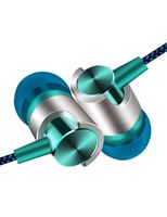 gonikm 3.5mm Wired Stereo Earphone in-Ear Headphones with Microphone for Phone/ MP3 Corded Headsets