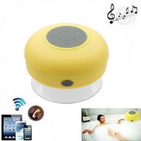 Formvan Wireless Portable Bluetooth Waterproof Suction Cup Speaker