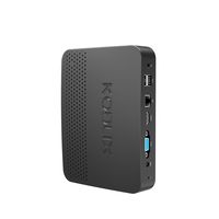 GN41 4K@60Hz Mini PC, Gemini Lake Celeron N4100 Processor, 8GB/64GB DIY M.2 SSD/HDD 1000Mbps LAN HD Dual Band WiFi BT4.0 with HDMI&VGA&USB C Ports, Build NAS, Support WOL
