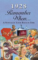 1928 REMEMBER WHEN CELEBRATION KARDLET: Birthdays, Anniversaries, Reunions, Homecomings, Client & Corporate Gifts