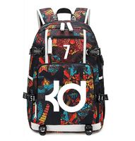 AUGYUESS Basketball Player Star Backpack School Bag Daypack Bookbag Shoulder Bag Laptop Bag