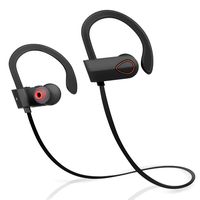 Bluetooth Headphones, Wireless Earbuds for Running, Noise Cancelling Headsets for Workout, Sports Earphones with Mic, Best Beats Waterproof Cordless Sports Ear Buds for Gym Jogging