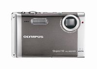 Olympus Stylus 730 7.1MP Digital Camera with Digital Image Stabilized 3x Optical Zoom (Silver)