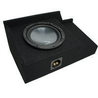 Compatible with 1999-2006 Chevy Silverado Ext Cab Truck Harmony R124 Single 12 Sub Box Enclosure