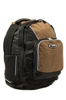 Everest Xtreme Multi-Compartment Backpack, Brown/Black, One Size