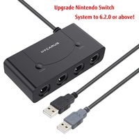 Switch GameCube Controller Adapter, Nintendo Switch GameCube Adapter with Turbo and Home Buttons, GameCube Switch Adapter for Switch, GameCube Adapter for Switch, GameCube Controller Adapter Switch