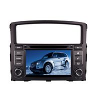 7 Inch Touch Screen Car GPS Navigation for MITSUBISHI PAJERO V97 2006-2016 Stereo DVD Player Video Radio Audio Bluetooth Steering Wheel Control AUX IN+Free Rear View Camera+Free GPS Map of USA