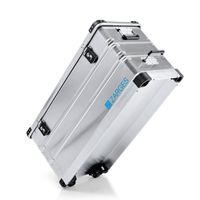 ZARGES K424 XC Transport Case with Caster Wheels, Travel Accessories 37.8 x 15.75 x 17.91