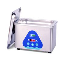 Mini Ultrasonic Cleaner - DK SONIC 700mL 42KHz Sonic Cleaner with Digital Timer and Basket for Jewelry,Ring,Eyeglasses,Denture,Watchband,Coins,Small Metal Parts,Office Supply,Tattoo Equipment,etc