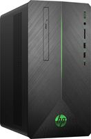 2019 HP Pavilion Gaming Desktop | AMD 2nd Gen Ryzen 7 | 512G SSD+1TB HDD | 32GB | AMD Radeon RX 580 | WiFi | USB-C | DVD-RW | GbE LAN | Windows 10 | Include Mouse and Keyboard