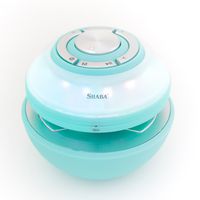 SHABA Mood Light Portable Bluetooth Speaker with HD Sound and Bass, FM Radio, TF Card Playing, Auxiliary Connection, Headphone Output, Build-in Mic for Hands Free Speakerphone and Recorder (Green)