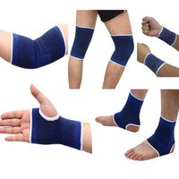 DAVEVY Bracers Sport Wrist/Hand/Elbow/Knee/Thigh/Ankle Support Elastic Bandage Brace Pain Relief Wristbands Protecting Hands Foot Knees(Knees Protector)