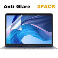 2 Pack Anti Glare Screen Protector Compatible for 2019 2018 Newest MacBook Air 13 with Touch ID Version A1932, Anti-Scratch Anti-Fingerprint(Matte)