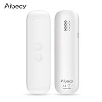 Aibecy Portable Smart Voice Translator Device BT Music Player 33 Languages(72 Accents) Real Time Instant Two-Way Translation Use with APP for Learning Traveling Business Shopping