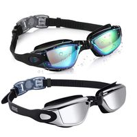 aegend Swim Goggles 2 Pack Swimming Goggles