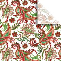 Jillson & Roberts Printed Gift Tissue 20" x 30", Christmas Print (240 Sheets)