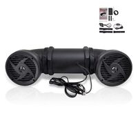 Pyle PLATV550BT 500 Watt, 6.5-Inch, AUX Input for ATV, UTV, 4x4s Tornado Bluetooth Waterproof Off-Road Speaker System