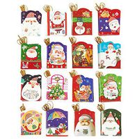 128-Count Christmas Gift Tags - Value Pack - Easy Access Packaging, Assorted Christmas Designs, 2.1 x 2.7 Inches