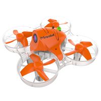 Mirarobot FPV Mini Drone Racing Tiny Whoop with 720P HD Camera Micro Quadcopter, 8.5mm Motor Powerful, High -Voltage Battery, Automatically Increase Stability BNF Version(with Flysky Receiver)