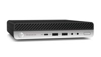 HP ProDesk 600 G4 Mini Desktop Black (Intel i7-8700T 6-Core, 64GB RAM, 1TB PCIe SSD, Intel UHD 630, 6xUSB 3.1, 3xDP Port, Win 10 Pro)