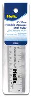 Helix Stainless Steel Ruler 6" / 15cm (13006)