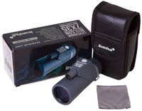 Levenhuk Nelson 7x35 Marine Monocular with Built-in Compass and Rangefinder, BaK-4 Glass Optics and IPX7 Waterproof Protection Rate