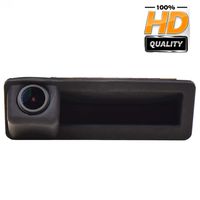 HD 1280x720p Rear Reversing Camera Integrated in Trunk Handle Rear View Backup Camera for Ford Mondeo MK4 Fiesta ST S-Max CHIA-X Focus MK2 2C 3C Ford KUGA MK1