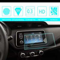 8X-SPEED for 2017 Nissan KICKS7-Inch 153x85mm Car Navigation Screen Protector HD Clarity 9H Tempered Glass Anti-Scratch, in-Dash Media Touch Screen GPS Display Protective Film