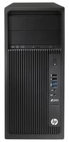 HP L9K20UT#ABA Workstation Z240 Mini Desktop, 16 GB RAM, 256 GB SSD, Intel HD Graphics 530, Black