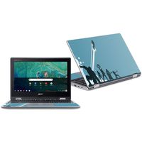 MightySkins Skin Compatible with Acer Chromebook Spin 11" CP311 - Super Squad | Protective, Durable, and Unique Vinyl Decal wrap Cover | Easy to Apply, Remove, and Change Styles | Made in The USA