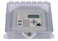 Safety Technology International, Inc. STI-7520 NEMA 4X Protective Cabinet with Backplate and Key Lock - Clear Multipurpose Polycarbonate Enclosure