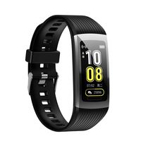 Action359 Smart Fitness Tracker Watch Fit Band Smartwatch Men Women Kid Android iOS Bluetooth Compatible Reloj Inteligente Hombre Mujer Heart Rate Running Walking Step Counter Sleep Monitor (Black)