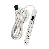 GoGreen Power GG-16315-15 6 Outlet Surge Protector with 15ft Cord (Renewed)