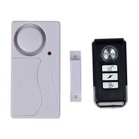 GREENCYCLE Wireless Remote Control Window Door Security Alarm System Magnetic Sensor Door Window Home Security Burglar Alarm(1 Magnetic Sensor, 1 Stick and 1 Remote Control)