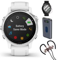Garmin Fenix 6S Multisport GPS Smartwatch(010-02159-00) + Wireless Sport Earbuds & More