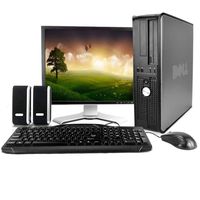 Dell OptiPlex Desktop Computer with 19-Inch Monitor (Intel Core 2 Duo 2.3GHz Processor, 4GB Memory, 160GB Hard Drive, Genuine Windows 10 Professional ) - (Certified Refurbished)
