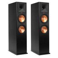 Klipsch RP-280F Reference Premiere Floorstanding Speaker with Dual 8 inch Cerametallic Cone Woofers (Ebony Pair)