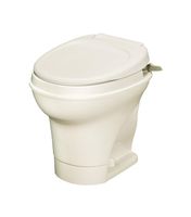 Thetford Parchment Aqua Magic V RV Toilet Hand Flush-High Profile Color 31668