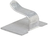 Panduit MACC25-A-C Cord Clip, Adhesive Backed, Zinc Plated Steel, 0.25-Inch Bundle, Silver  (100-Pack)