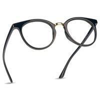 LifeArt Plastic Blue Light Blocking Glasses,Oval Computer Reading Glasses,Transparent Lens,Reduce Headaches&Eyestrain,Stylish for Women/Men +1.50