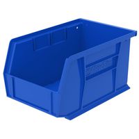 Akro-Mils 30237BLUE Plastic Storage Stacking Hanging Akro Bin, 9-1/4-Inch by 6-Inch by 5-Inch, Blue, Pack of 12