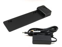 New Genuine HP UltraSlim Docking Station With 65W AC Adapter 732252-001 (Renewed)