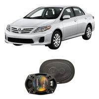 Compatible with Toyota Corolla 2009-2013 Rear Deck Factory Replacement Harmony HA-R69 Speakers New