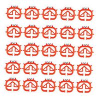 Baosity 25pcs Calf Weaner Plastic Washable Reusable Weaning Feeding Supplies