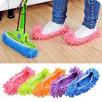 TAIKA 10pcs (5 Pairs) Duster Mop Slippers Shoes Cover, Dust Cleaner Reusable Microfiber Foot Socks Floor Dust Dirt Hair Cleaner for Home Floor, Bathroom, Office, Kitchen, House Polishing Cleaning