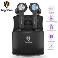 Tagobee TBT11 Wireless Earbuds,Bluetooth 5.0 Wireless Earphones IPX5 Waterproof TWS Stereo Headphones in-Ear Built-in Mic Headset with Wireless Charging Case