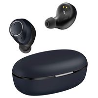 True Wireless Earbuds, Kingserve M2 Bluetooth 5.0 TWS Stereo Headphones with 25H Playtime One-Step Pairing One-Touch Contro Built-in Mic in-Ear Headset Premium Sound with Deep Bass