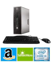 Fast Elite 600 G1 Business Desktop Computer Tower (Intel Core i3-4130, 8GB Ram, 2TB HDD, Dual Monitor Support VGA + HDMI, WiFi) Win 7 Pro with CD (Certified Refurbished)